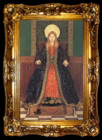 framed  Thomas Cooper Gotch The Child Enthroned, ta009-2